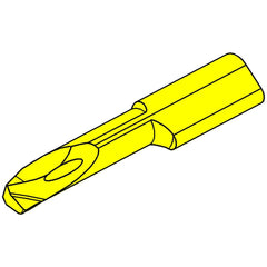 Boring Bar: 5.00 mm Min Bore Dia, Right Hand, Solid Carbide