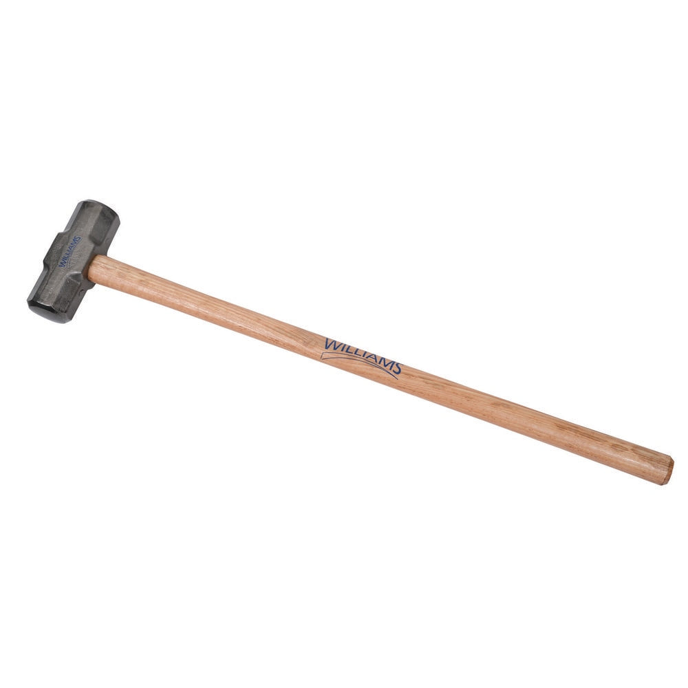 Sledge Hammers; Head Weight (Lb): 13.6; Head Material: Carbon Steel, Steel; Head Weight Range: 10 lbs. and Larger; Handle Material: Wood; Overall Length Range: 21 in and Longer