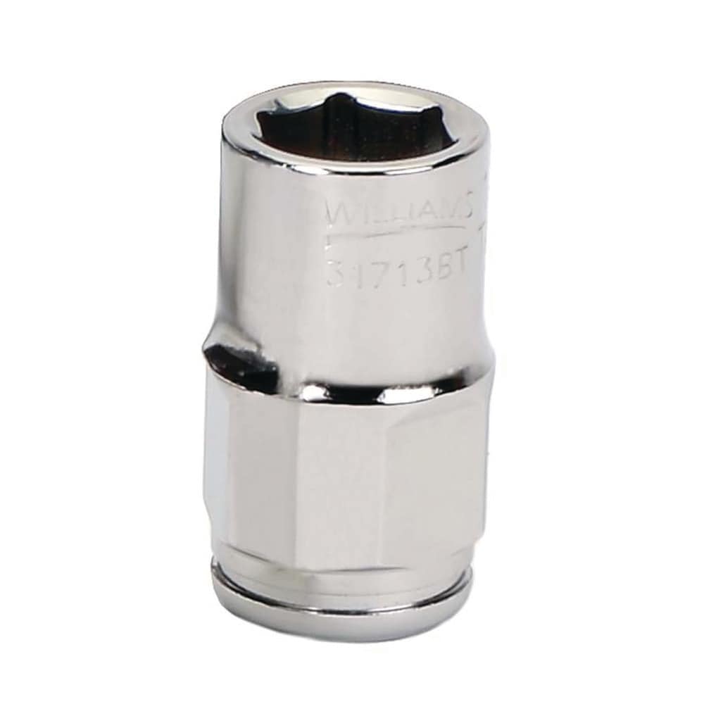 Non-Impact  Hand Socket: 3/8" Drive, 18.00 mm Socket, 6-Point