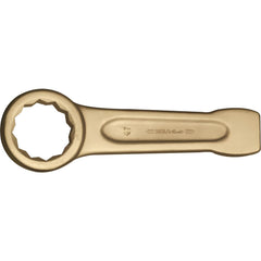 Slogging Box End Wrench: 2-1/8", 12 Point, Single End