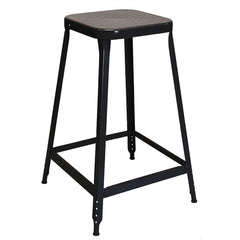 Stationary Stools; Seat Depth: 13 in; Seat Width: 13 in; Product Type: Fixed Height Stool; Base Type: Fixed; Minimum Seat Height: 24 in; Maximum Seat Height: 24 in; Overall Width: 13 in; Overall Depth: 13 in