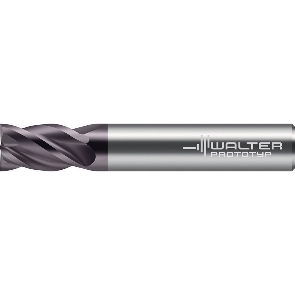 Square End Mill: 18.00 mm Dia, 24.0000 mm LOC, 4 Flute, Solid Carbide