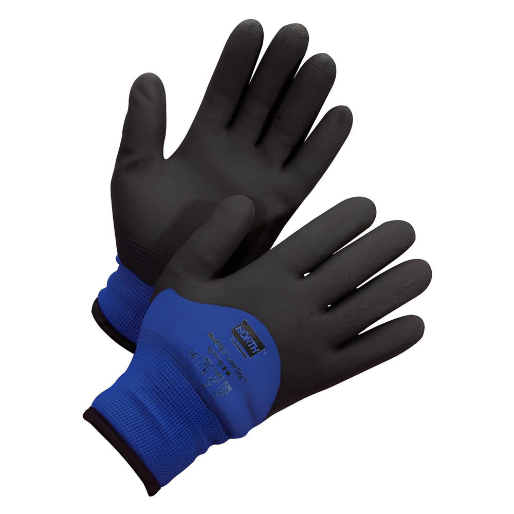 Work Gloves: North NorthFlex - Cold Grip, PVC-Coated Nylon, General Purpose