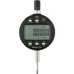 LCD Electronic Drop Indicator: 1/2" Max, Flat Back