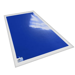 Clean Room Matting: Reusable Tacky Mat Frame Only, PVC Mat Frame, High-Impact Polystrene Surface Material, 37" Wide, 25" Long