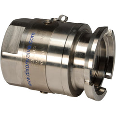 Reusable Hose Fittings; Type: Adapter; Thread Size: 1-1/2 in; Material: Stainless Steel; Thread Standard: NPT; Connection Type: Threaded