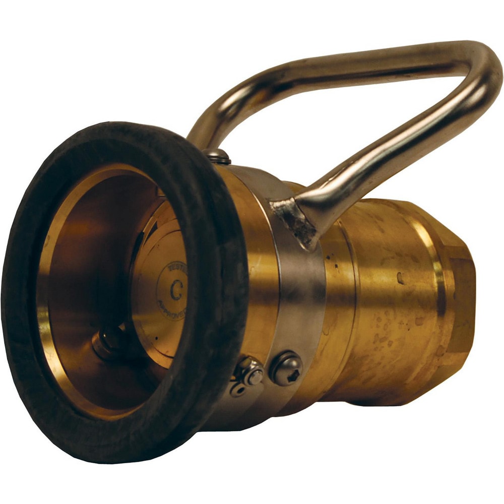 Reusable Hose Fittings; Type: Coupler; Thread Size: 2 in; Material: Brass; Thread Standard: NPT; Connection Type: Threaded