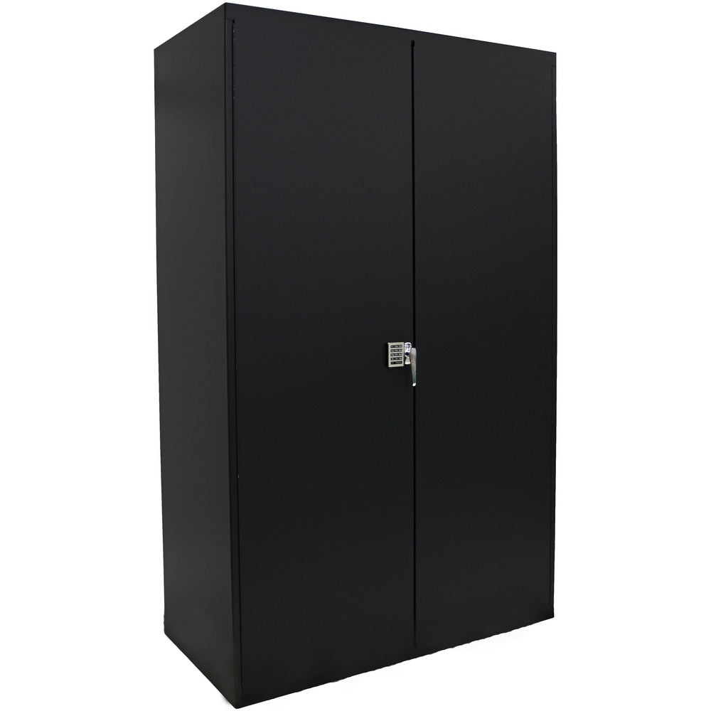 Steel Locking & Storage Cabinet: 48" Wide, 78" High