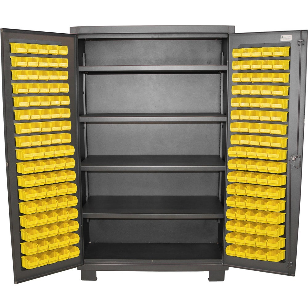 Steel Storage Cabinet: 48" Wide, 78" High