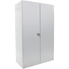 Steel Locking & Storage Cabinet: 48" Wide, 78" High