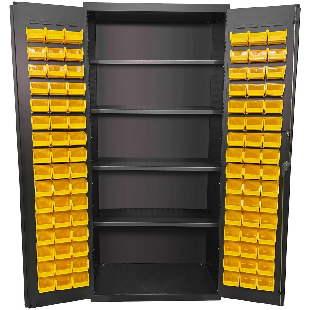 Modular Steel Storage Cabinet: 36" Wide, 24" Deep, 78" High