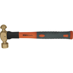 Ball Pein Hammer: 17 oz Head, Aluminum Bronze