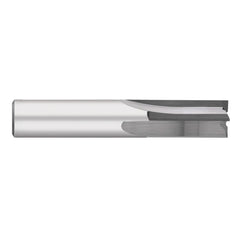 Square End Mill: 1/8" Dia, 1/2" LOC, 4 Flute, Solid Carbide