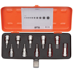 Socket Set Socket Set: 10 Pc, 13/64 to 3/4" Socket