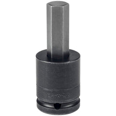 Impact Hex & Torx Bit Sockets; Drive Size: 3/8; Hex Size (Inch): 3/4; Bit Length (Decimal Inch): 3.5000