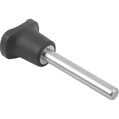 Magnetic Quick-Release Pin Pin:  T-Handle Handle,  1/4" Pin Dia