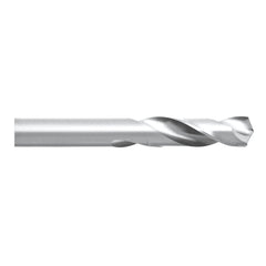 Screw Machine Length Drill Bit: 25/64" Dia, 135 deg Point, HSS