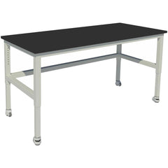 Mobile Work Benches; Bench Type: Heavy Duty Lab Bench; Edge Type: Straight; Depth (Inch): 24; Load Capacity (Lb.