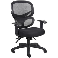 Task Chair:  Serenesoft,  Adjustable Height,  Black