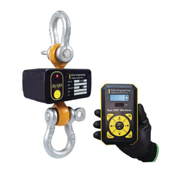 Crane Scales & Hanging Scales; Type: Shackle Type Wireless Dynamometer; Capacity (Lb.): 60000.00; Capacity (kg): 27215.5422; Display Type: 6 Digit LCD; Scale Type: Dynamometer