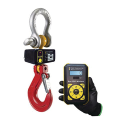 Crane Scales & Hanging Scales; Type: Hook Type Wireless Crane Scale; Capacity (Lb.): 6400.00; Capacity (kg): 2902.9912; Display Type: 6 Digit LCD; Scale Type: Crane Scale