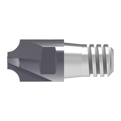 Corner Rounding End Mill Heads; Connection Type: SAM; Radius (mm): 2.00; Mill Diameter (Decimal Inch): 0.3937; Mill Diameter (mm): 10.00; Tip Diameter (mm): 5.690; Overall Length (mm): 26.9000; Cutting Direction: Right Hand; Flute Direction: Right Hand