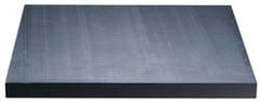 Plastic Sheet: Polycarbonate, 2" Thick, 12" Wide, 1' Long, Black