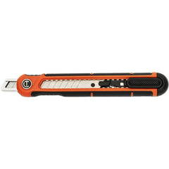 Utility Knives, Snap Blades & Box Cutters; Handle Material: Plastic; Blade Material: Steel