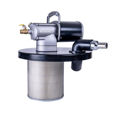 Drum-Top Vacuum Heads; Power Source: Air; Compatible Drum Capacity: 30; Application Type: Wet/Dry Drum Vacuum Head; Filtration Type: Standard; Vacuum Hose Fitting (Inch): 1/2; Vacuum Collection Type: Bagless; Minimum Air Flow: 92; Inlet Air Flow: 60