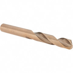 Screw Machine Length Drill Bit: 135 deg Point, High-Speed Steel