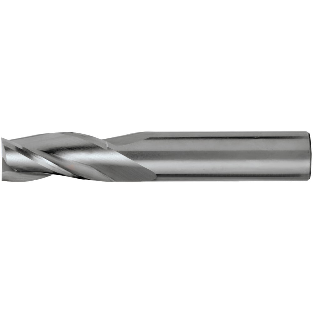 Square End Mill: 5/8" Dia, 1-1/4" LOC, 3 Flute, Solid Carbide