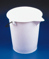 Pail: Polyethylene, 4 gal, 13" High, 11" Dia