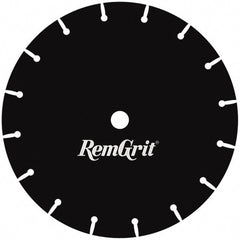 Wet & Dry Cut Saw Blade: 4" Dia, 5/8" Arbor Hole