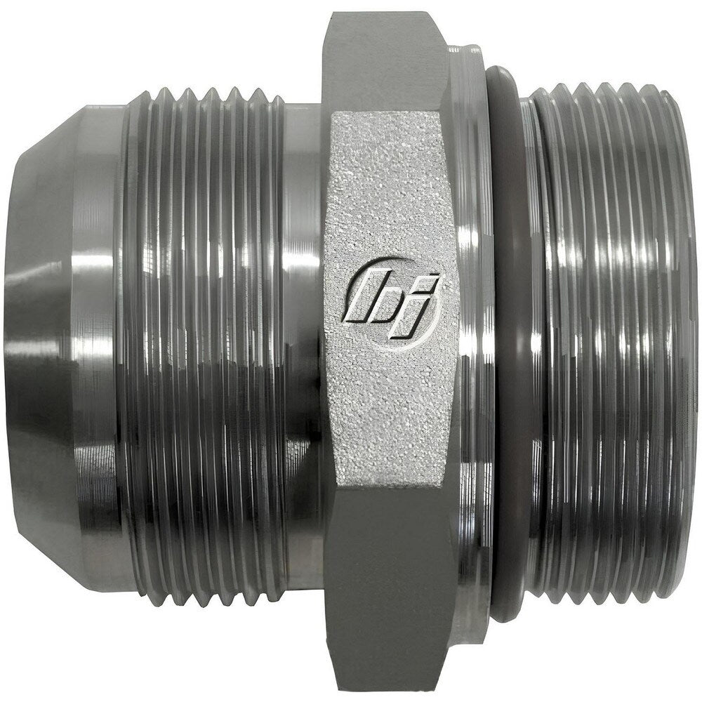Steel Flared Tube 9/16-18 x M14x1.5 Thread, 37 deg Flared Angle