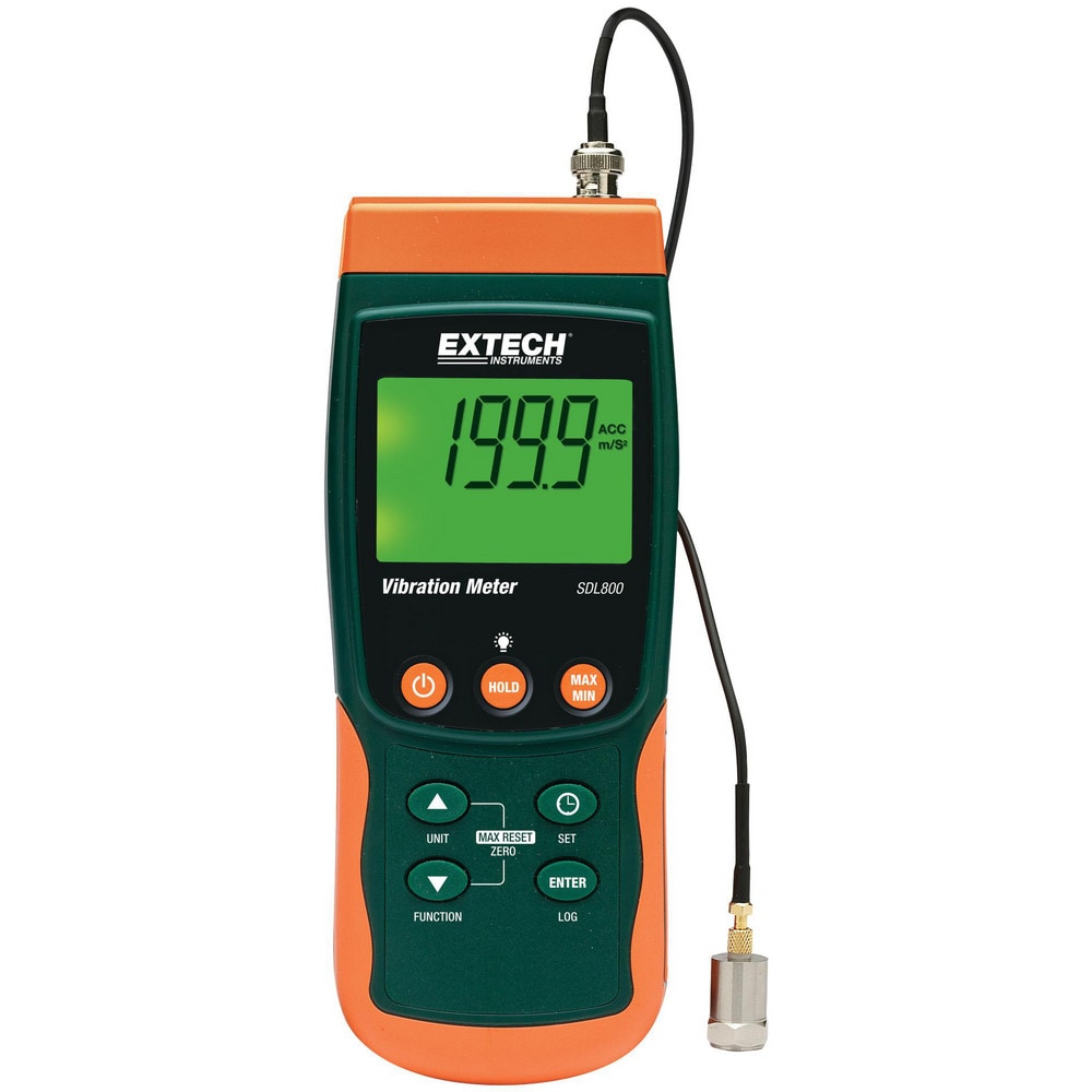 Vibration Meters; Meter Type: Vibration Meter Datalogger; Vibration Measurement Range: 1-10; Display Type: LCD