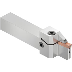 Indexable Grooving/Cut-Off Toolholders; Internal or External: External; Hand of Holder: Right Hand; Maximum Depth of Cut (mm): 14.00; Maximum Groove Width (Decimal Inch): 0.1250