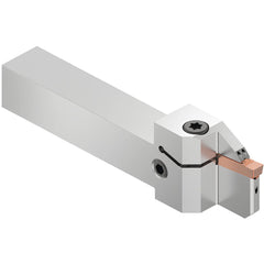 Indexable Grooving/Cut-Off Toolholders; Internal or External: External; Hand of Holder: Right Hand; Maximum Depth of Cut (mm): 17.00; Maximum Groove Width (Decimal Inch): 0.1875