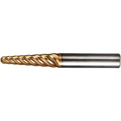 Ball End Mill: 5.00 mm Dia, 29.00 mm LOC, 6 Flute, Solid Carbide