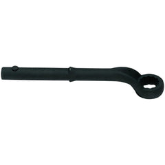 Offset Tubular Box End Wrench: 2-3/16", 12 Point, Single End