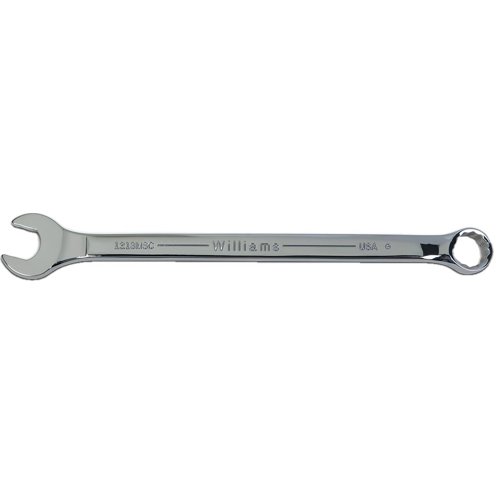 Combination Wrench: 19.00 mm Head Size, 15 deg Offset