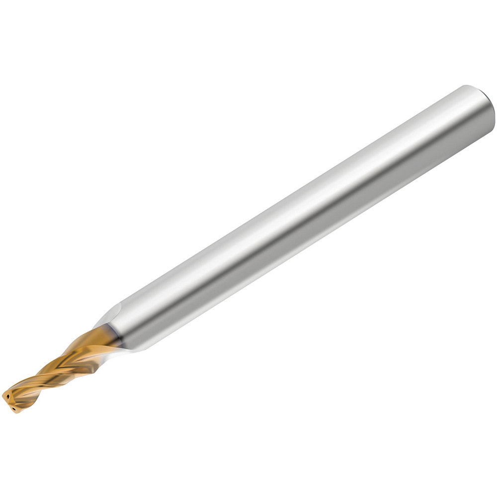 Micro Drill Bit: 2.50 mm Dia, (0.0984"), 139 deg, Solid Carbide