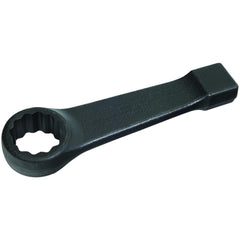 Striking Box End Wrench: 2-1/4", 12 Point, Single End