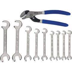 Open End Wrenches; Wrench Size: 4 mm; Material: Steel; Finish: Satin, Chrome