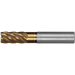 Corner Radius End Mill: 25 mm Dia, 45.00 mm LOC, 4.00 mm Radius, 6 Flute, Solid Carbide