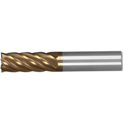 Square End Mill: 14.00 mm Dia, 26.00 mm LOC, 6 Flute, Solid Carbide