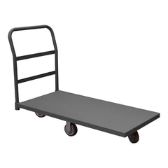 Platform Truck: Steel, 7-3/4" High, 48" Long, 36" Wide