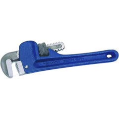 Pipe Wrenches; Wrench Type: Heavy-Duty Pipe; Minimum Pipe Capacity (Inch): 1/8; Maximum Pipe Capacity (Inch): 2-1/8; Overall Length (Inch): 12; Material: Cast Iron; Jaw Texture: Serrated, Smooth; Finish: Natural