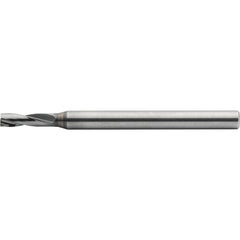 Micro Drill Bit: 1.35 mm Dia, (0.0532"), 180 deg, Solid Carbide