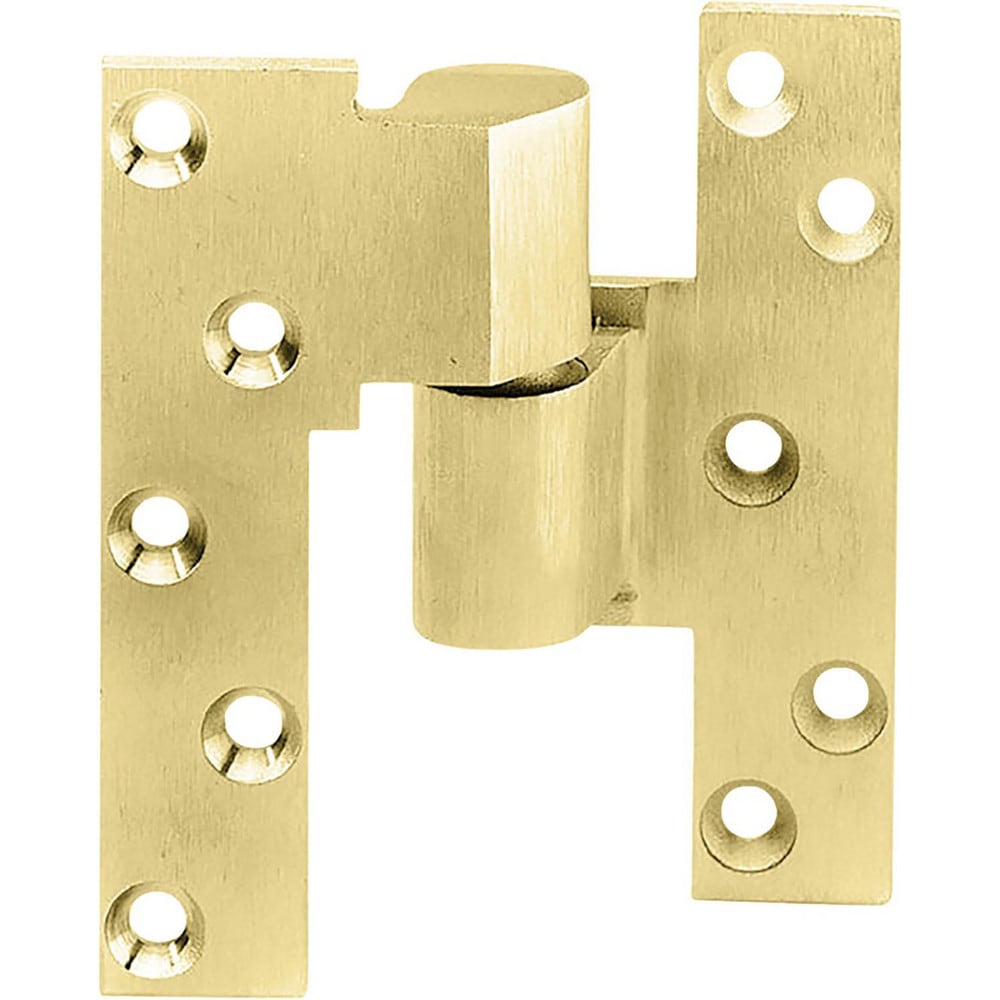 Pivot Hinges; Type: Pivots; Hand: Left Hand; Leaf Height: 3-3/4; Length (Inch): 5