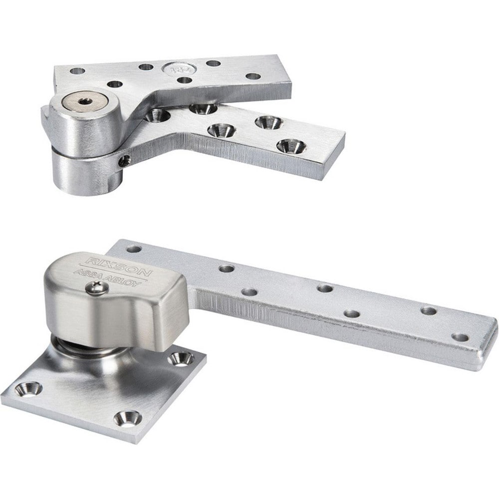 Pivot Hinges; Type: Pivots; Hand: Right Hand; Leaf Height: 7-3/4; Length (Inch): 4; Minimum Door Thickness (Inch): 1-3/4